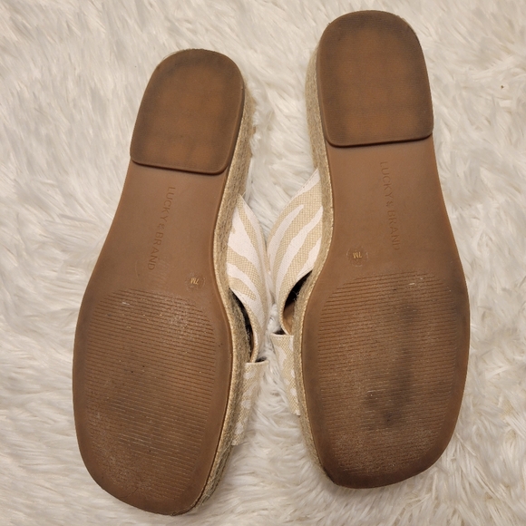 Lucky Brand Gayte printed espadrille sandals - Picture 6 of 9